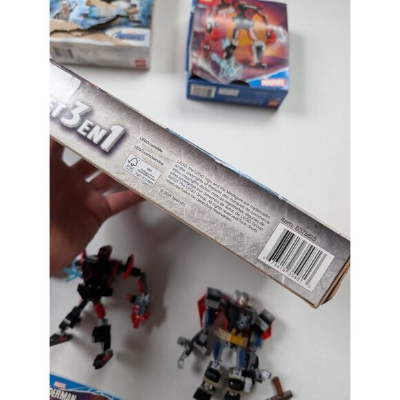 LEGO Marvel Super Heroes Mech Armor Collection 66671 Incomplete READ 3-in-1 - Picture 7 of 7